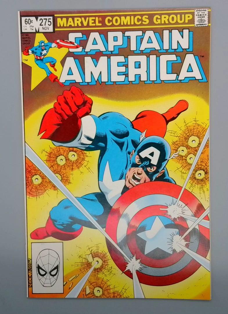 Captain America #275, VF/NM 1st Baron Zemo Marvel Comics Group, 1982 JR1