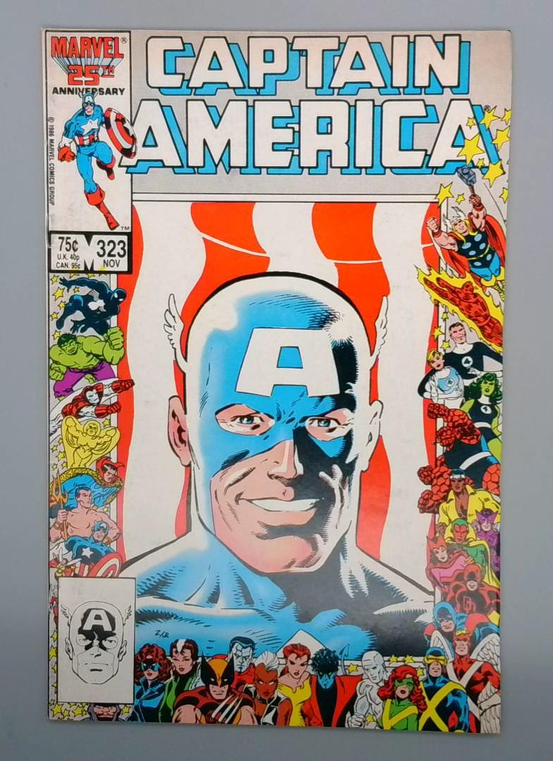 Captain America #323, 1st John Walker, Marvel Comics, 1986