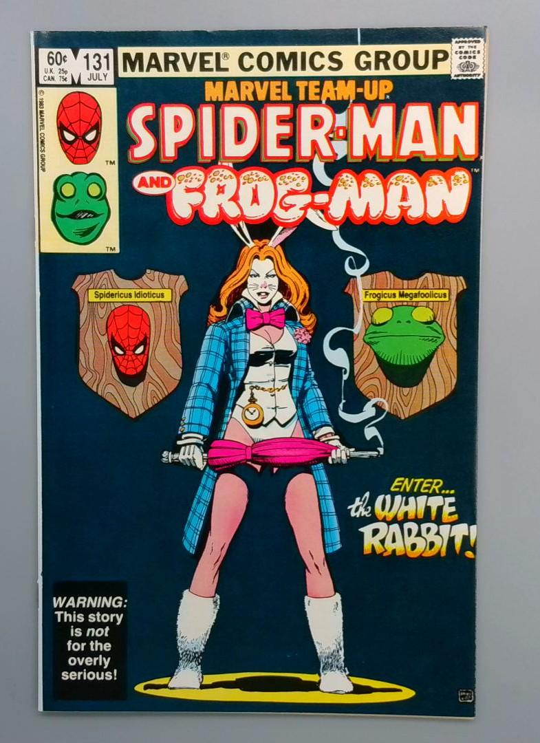 Marvel Team-Up: #131, VF- 1st White Rabbit Marvel Comics, July 1983 JR1