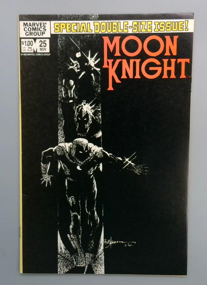 Moon Knight #25, NM- 1st Black Spectre, Marvel Comics, 1982 JR1