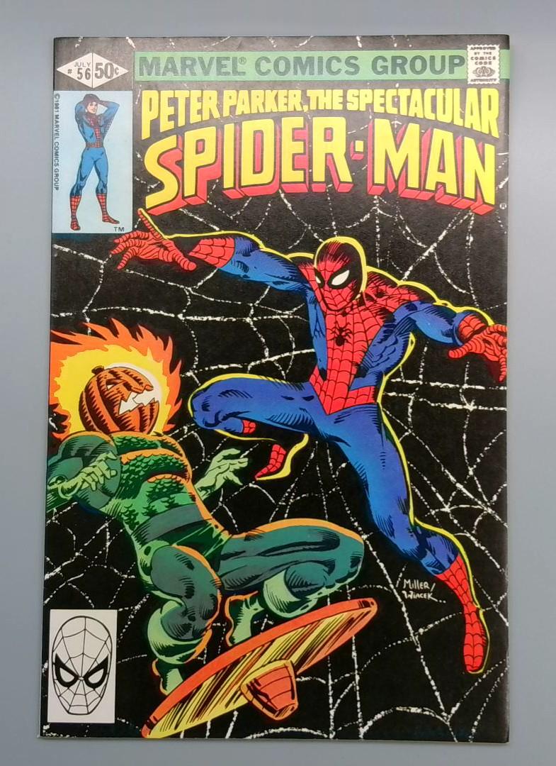 Spectacular Spider-Man #56, NM 2nd Jack-O-Lantern Marvel Comics, 1981 JR1
