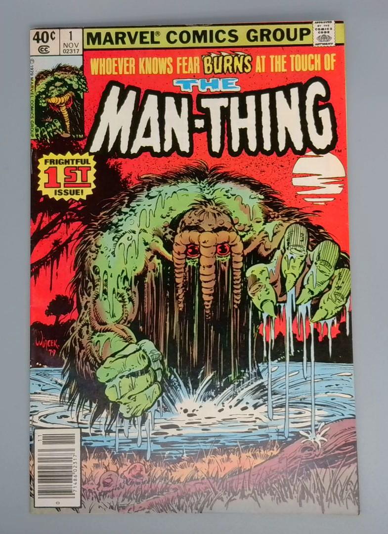 Man-Thing #1, VF/NM Newsstand, Marvel Comics, 1979 JR1