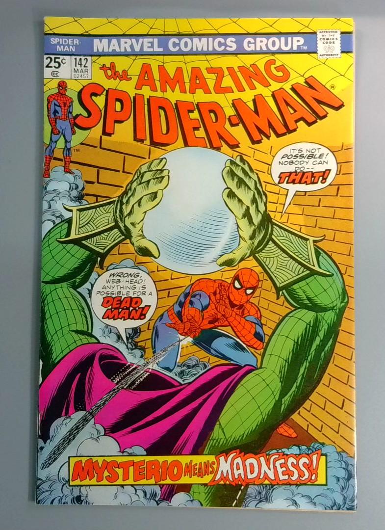 Amazing Spider-Man #142, VF 1st Gwen Stacy Clone, Marvel Comics, 1975 JR1