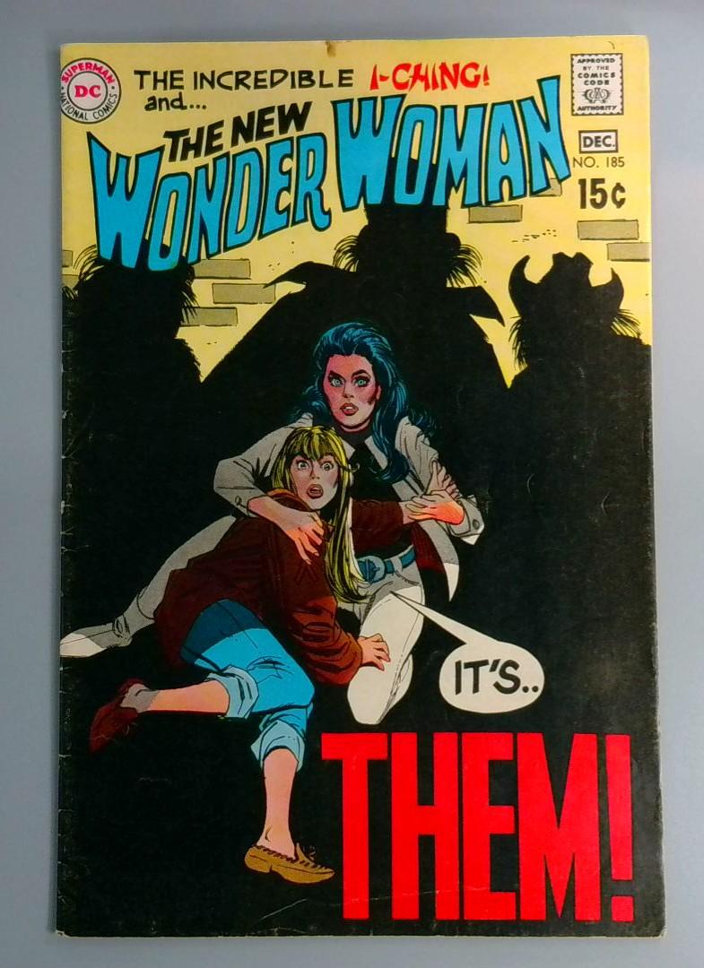 Wonder Woman #185, VG- I-Ching, DC Comics, Dec 1968 JR1