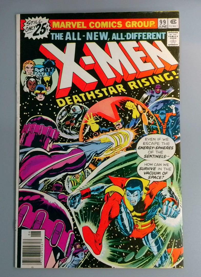 Uncanny X-Men #99, FN/VF Marvel Comics Group, 1976 JR1