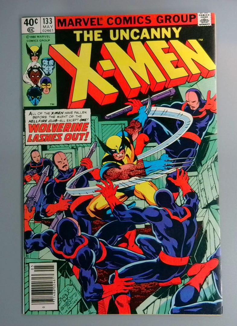 Uncanny X-Men #133, NM- Wolverine Solo Issue Newsstand Marvel Comics 1980 JR1