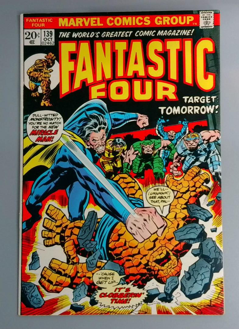 Fantastic Four #139, TFN+, Marvel Comics, 1973 JR1