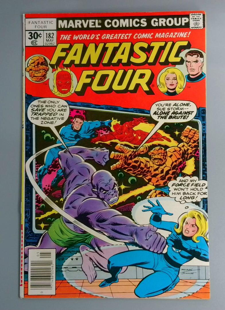 Fantastic Four #182, NM Marvel Comics Group, May 1977 JR1