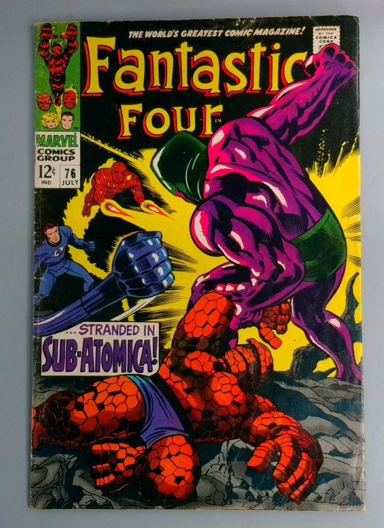 Fantastic Four #76, VG, Marvel Comics, 1968 JR1
