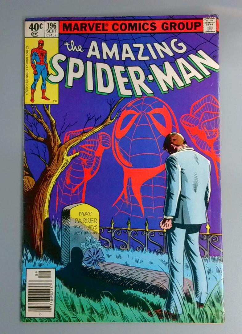 Amazing Spider-Man #196, FN+ 1st Deb Whitman, Marvel Comics, 1979 JR1