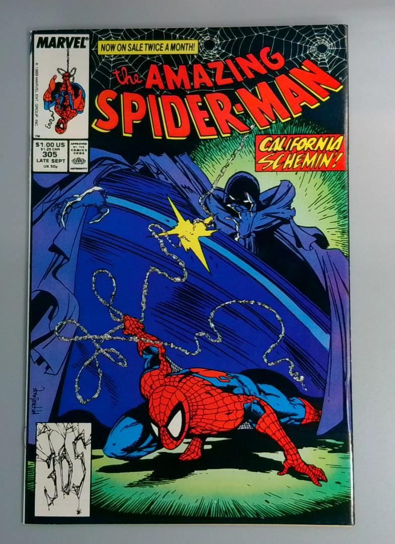 Amazing Spider-Man #305 VF/NM McFarlane, Marvel, 1986 JR1