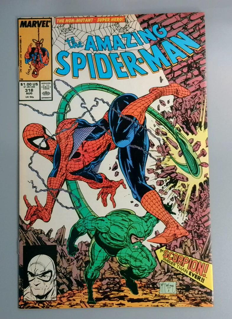 Amazing Spider-Man #318, VF+ Marvel Comics, 1989 JR1