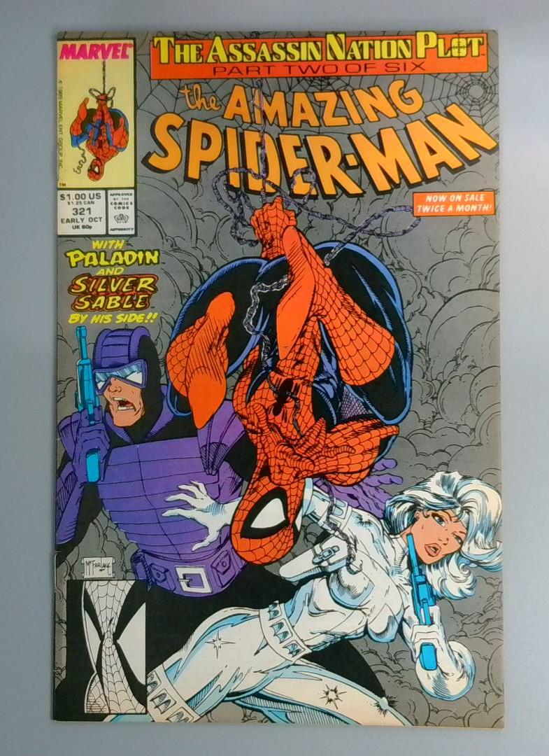 Amazing Spider-Man #321,VF/NM, Marvel, 1989 JR1