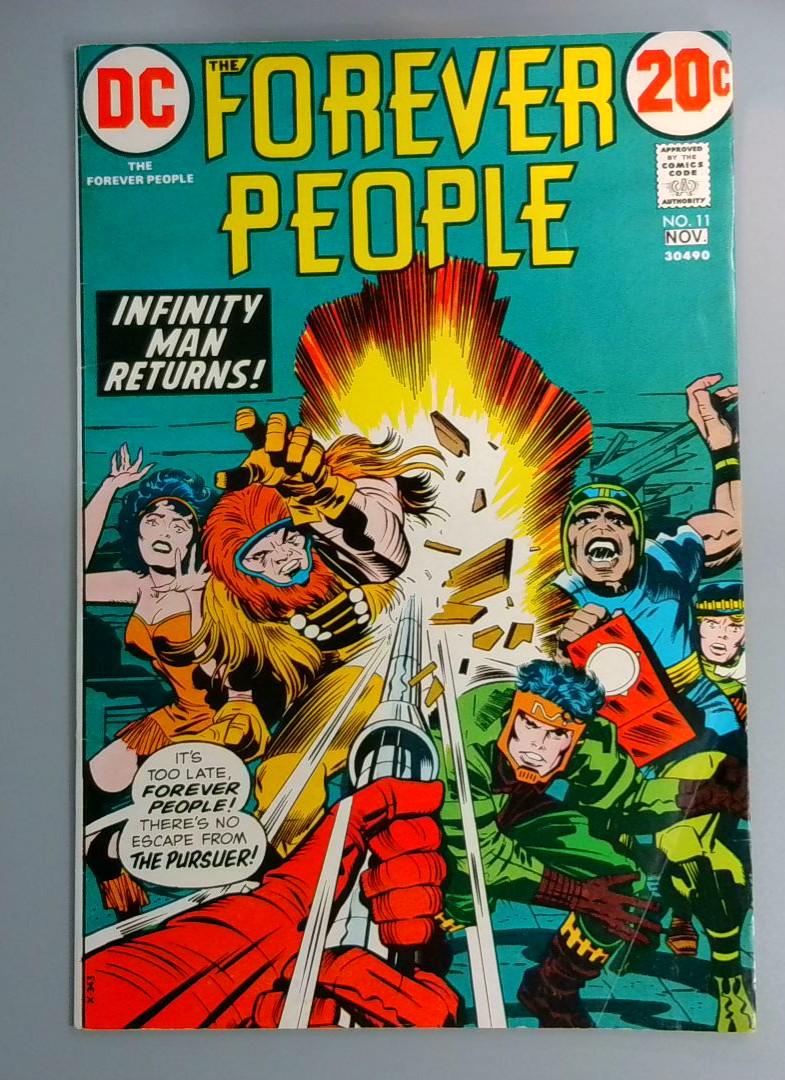 Forever People #11, FN DC Comics, Nov 1972 JR1