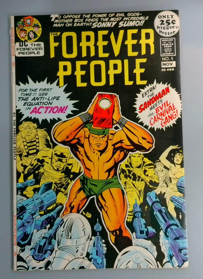 Forever People #5, VF DC Comics, 1971 JR1