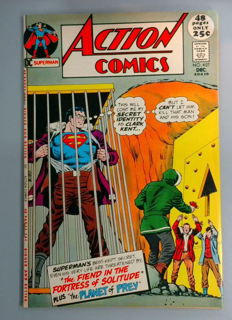 Action Comics #407, VF- DC Comics, 1972 JR1