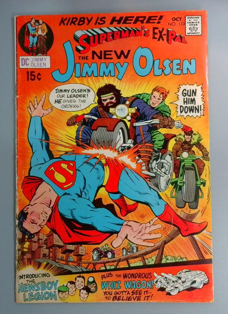 Superman's Pal Jimmy Olsen #133 VG- 1st Morgan Edge, Kirby, DC Comics, 1970 JR1