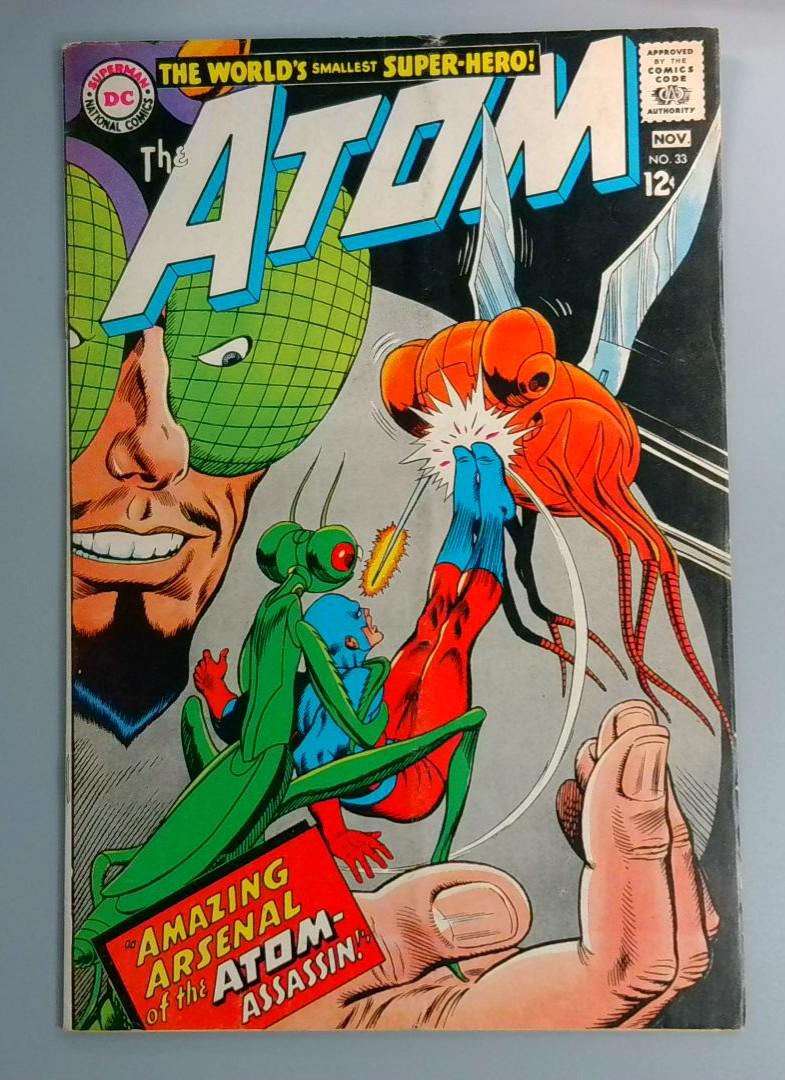 Atom #33, VG- DC Comics, 1968 JR1
