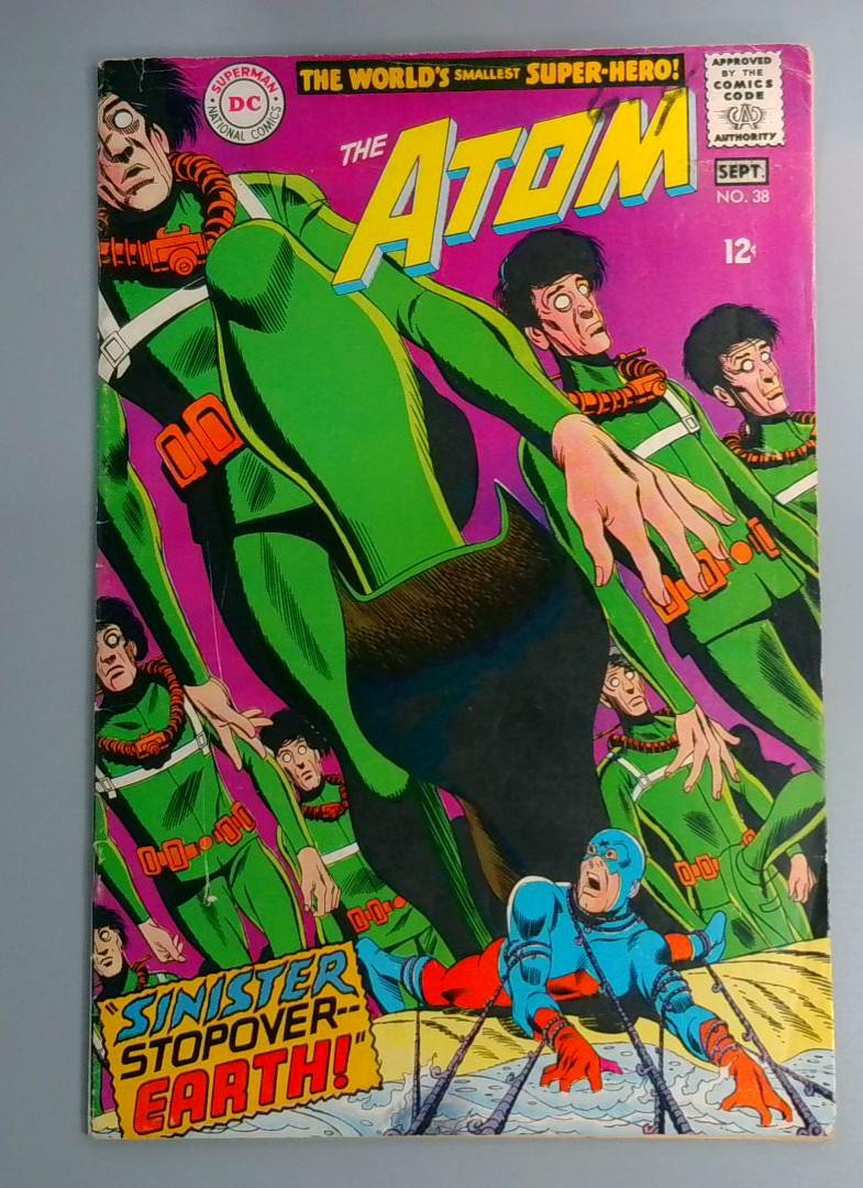 Atom #38, VG DC Comics, September 1968 JR1