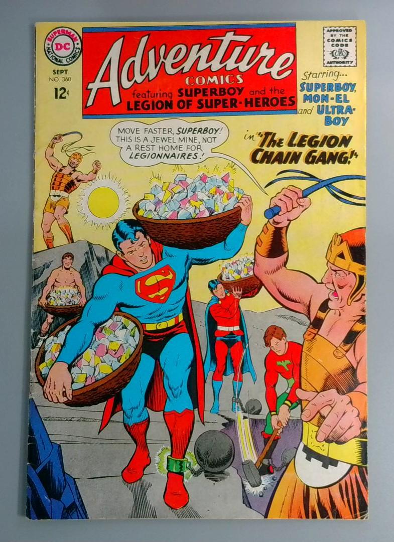 Adventure Comics #360 VG DC Comics, 1968 JR1