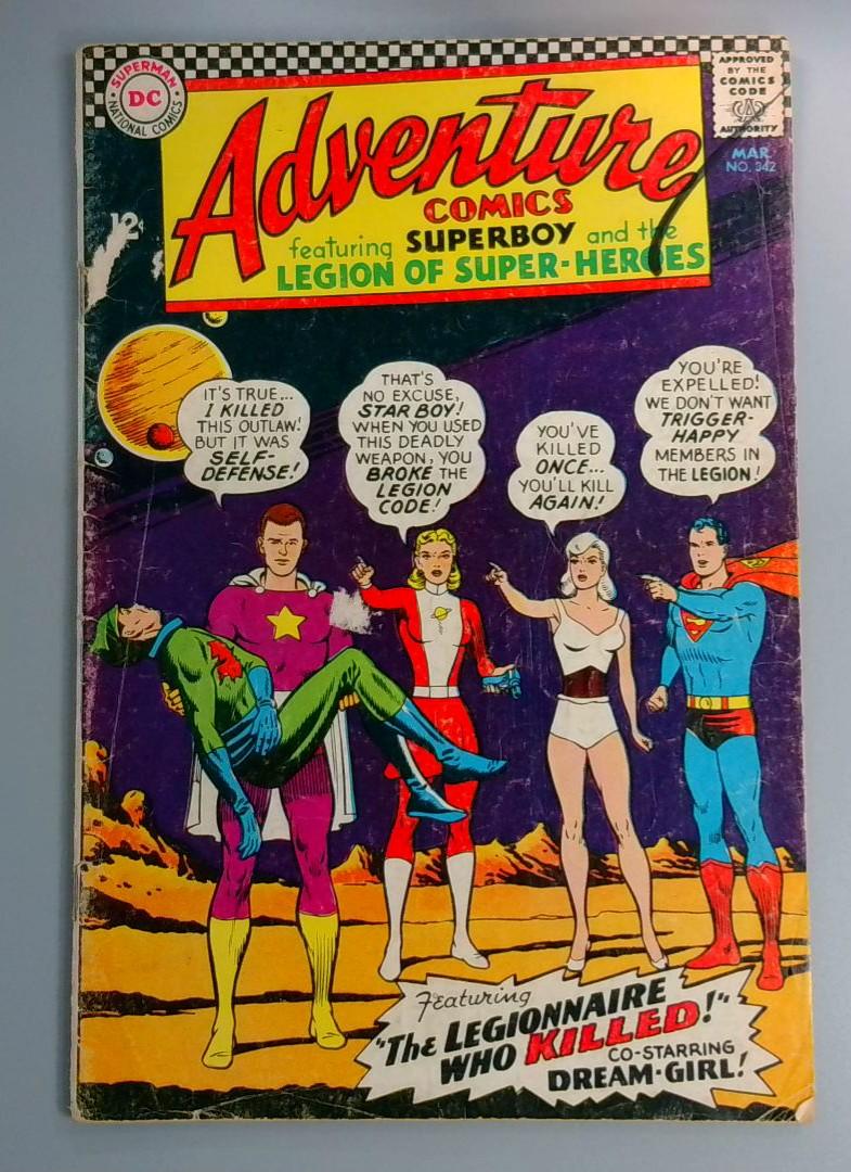 Adventure Comics #352, Featuring Superboy DC Comics, 1967 JR1