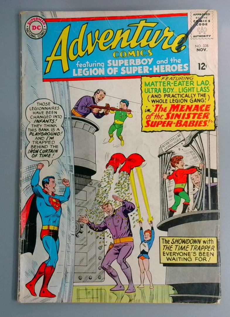 Adventure Comics #338, Superboy DC Comics, Nov. 1965 JR1