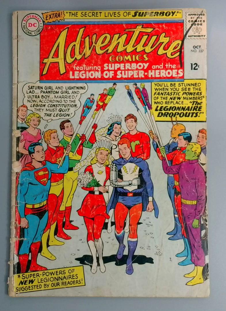 Adventure Comics #357, Superboy DC Comics, 1967 JR1