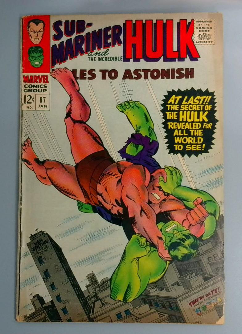 Tales to Astonish #87 VG, Marvel Comics, January 1967 JR1