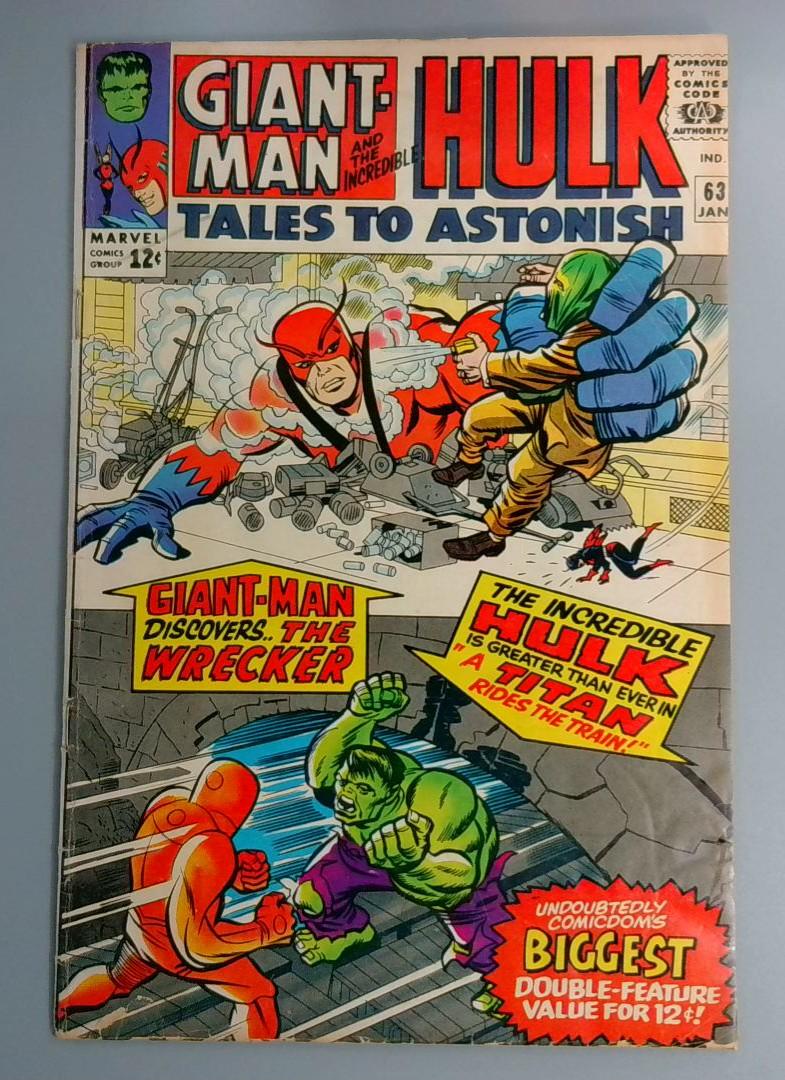 Tales to Astonish #63, VG+ 1st Leader, Marvel Comics, 1965 JR1