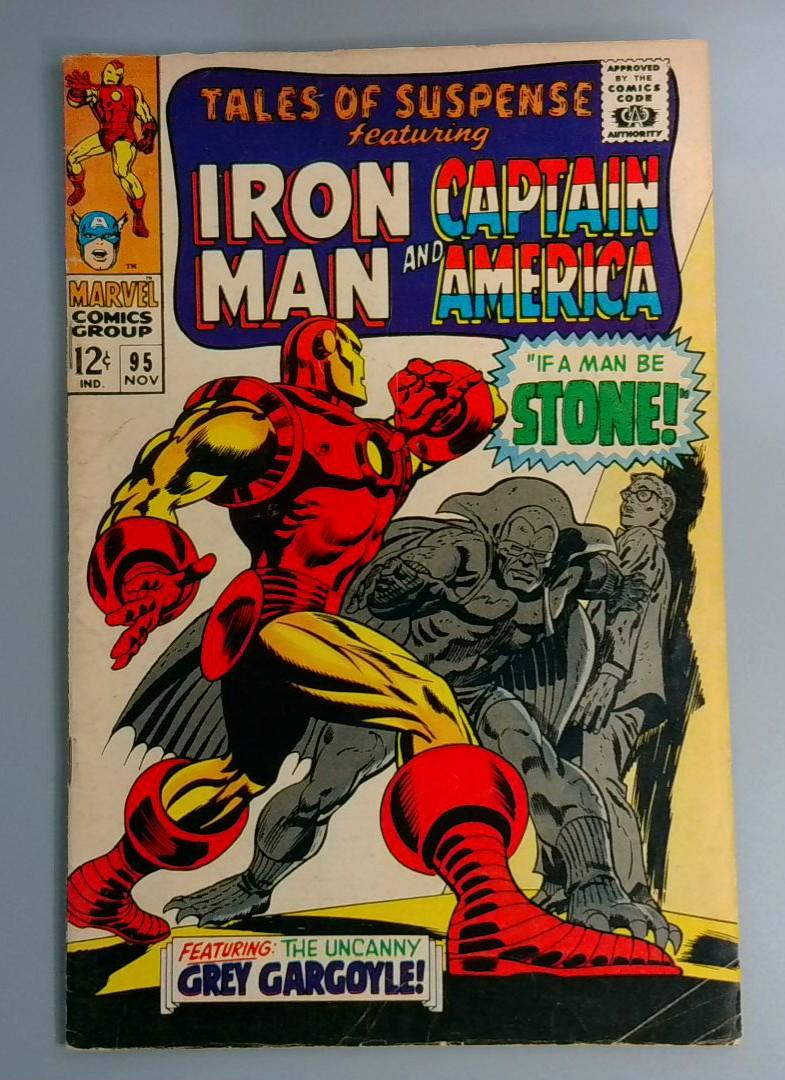 Tales of Suspense #95, VG Iron Man and Captain America, Marvel Comics, 1967 JR1