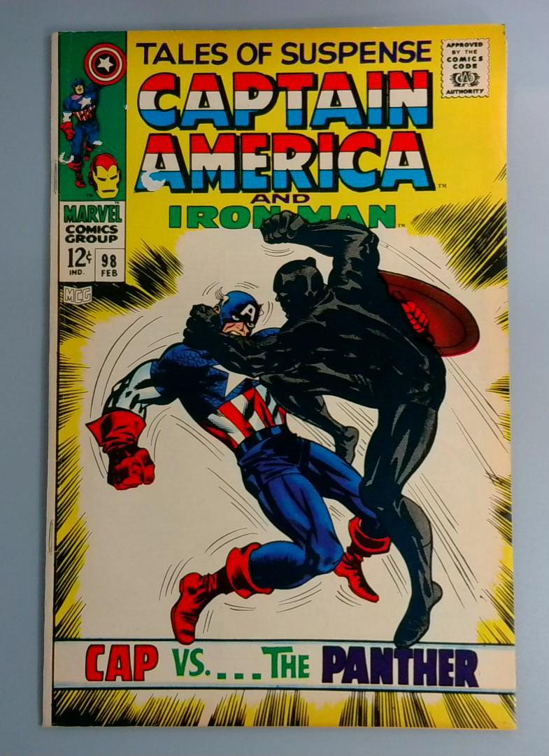 Tales of Suspense #98, FN Black Panther, Marvel Comics, Feb 1968 JR1