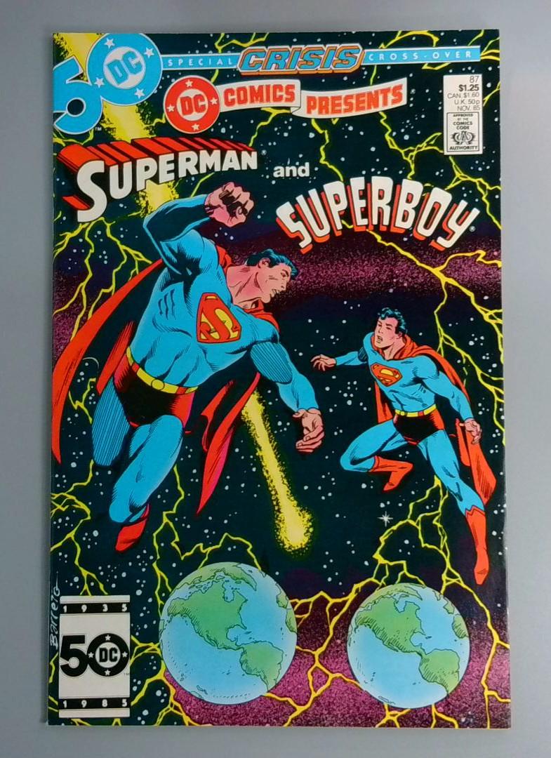 DC Comics Presents #87 NM- 1st Superboy Prime, DC Comics, 1985 JR1