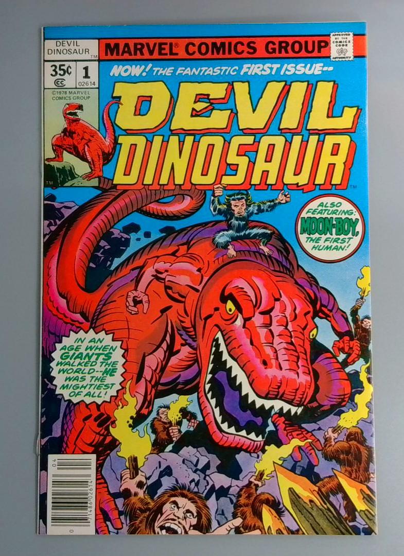 Devil Dinosaur #1, VF/NM 1st Devil Dinosaur Marvel Comics, 1978 JR1