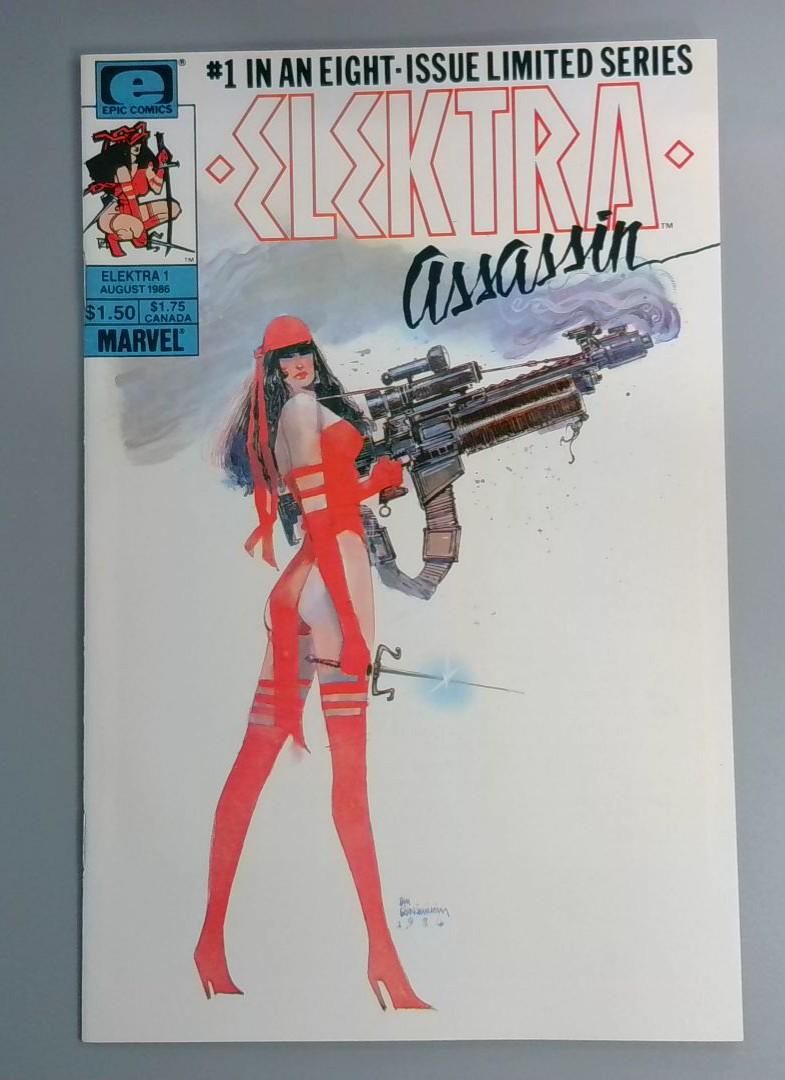Elektra: Assassin #1, NM- Epic Comics, 1986 JR1