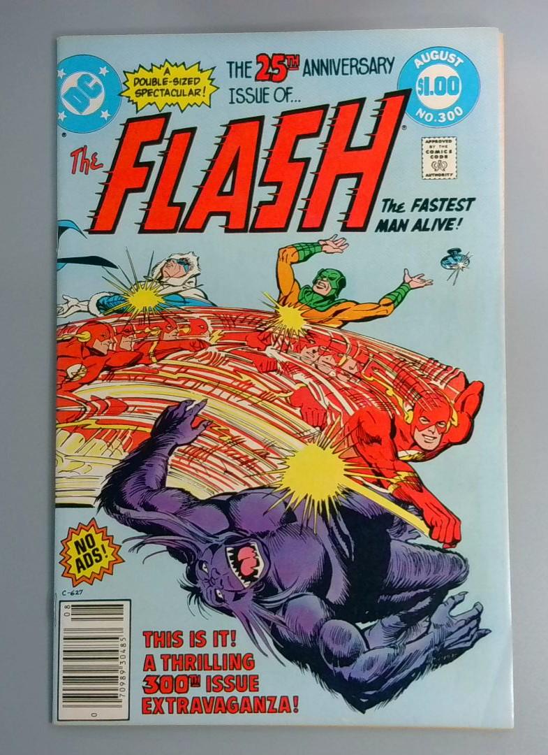 Flash #300, VF- Newsstand, DC Comics, August 1981 JR1