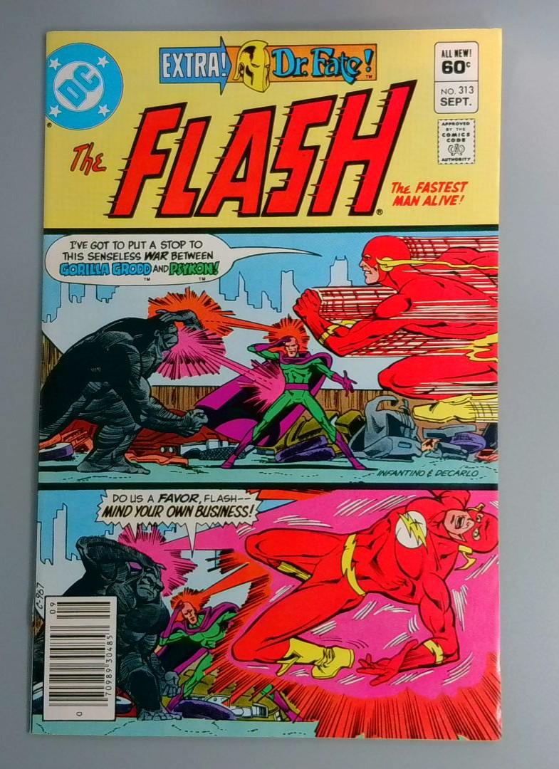Flash #313, NM Newsstand DC Comics, September 1982 JR1
