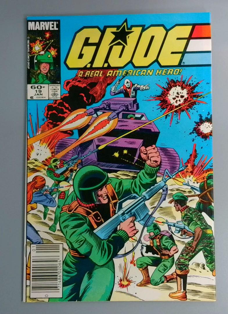 G.I. Joe: A Real American Hero #19, VF Newsstand Marvel Comics 1985 JR1