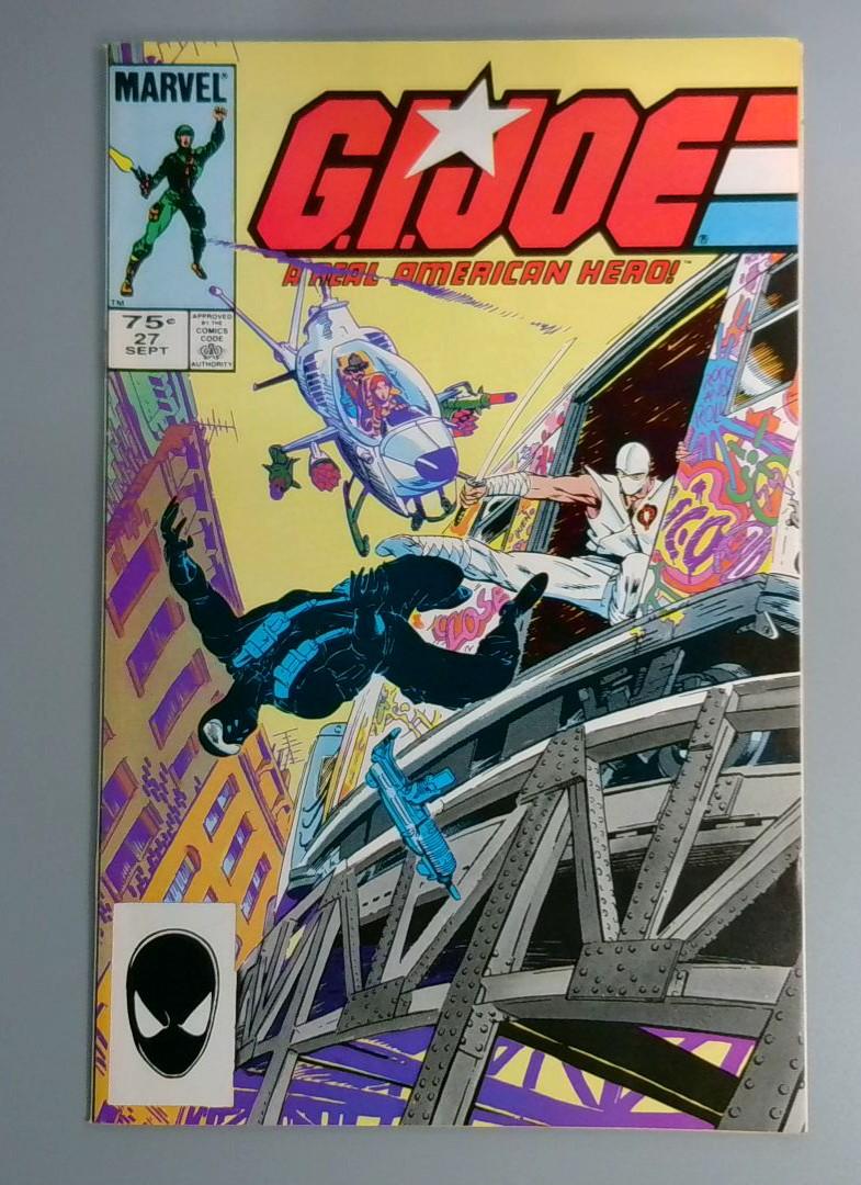 G.I. Joe: A Real American Hero #27,FN 1st Timber,  Marvel Comics, 1984 JR1