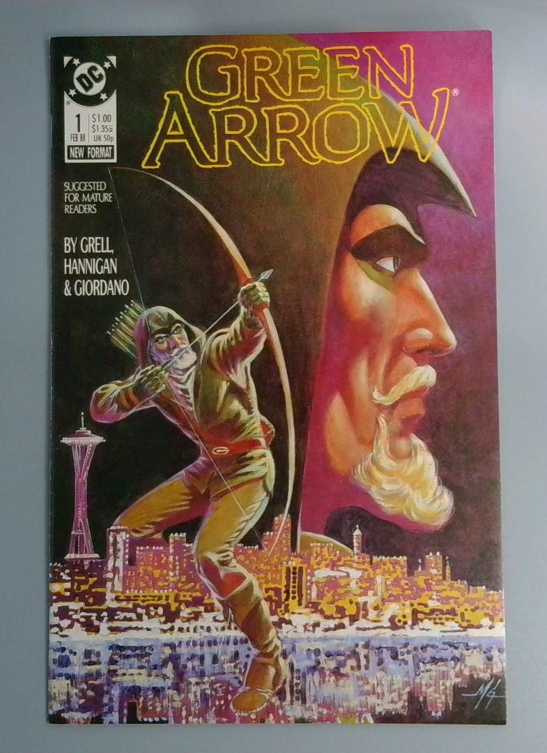 Green Arrow #1, NM-, DC Comics, 1988 JR1