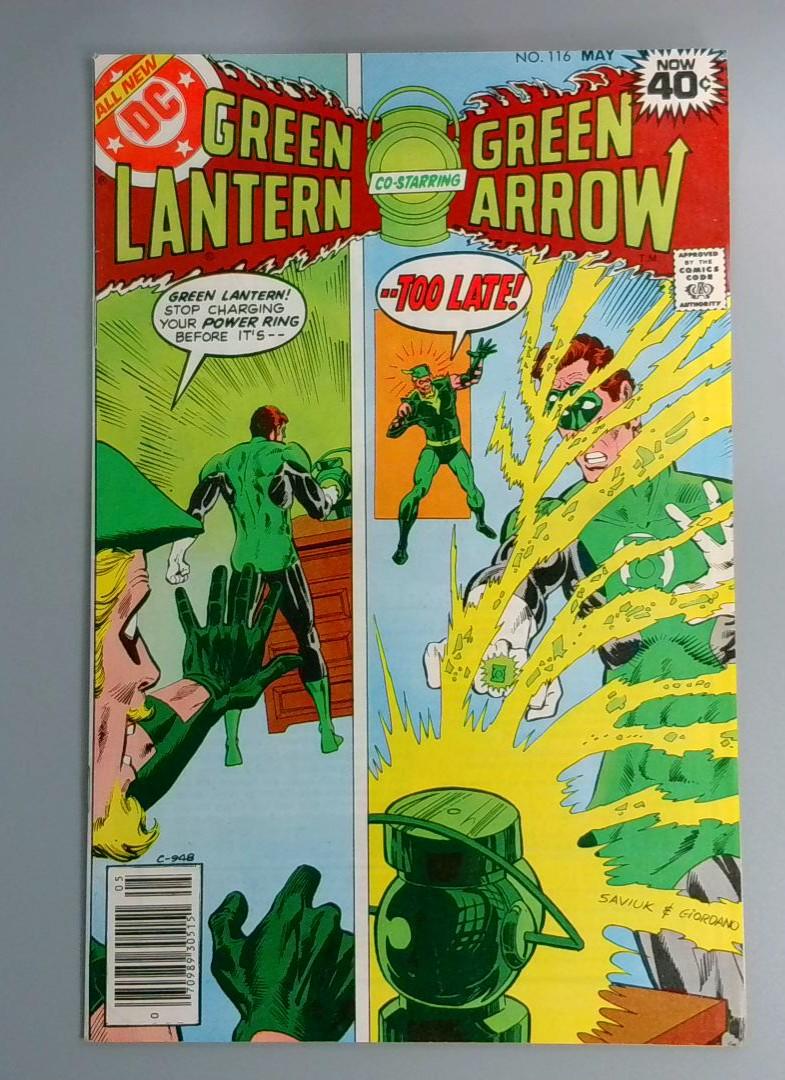 Green Lantern #116, FN Guy Gardner becomes Green Lantern DC Comics,1978 JR1 