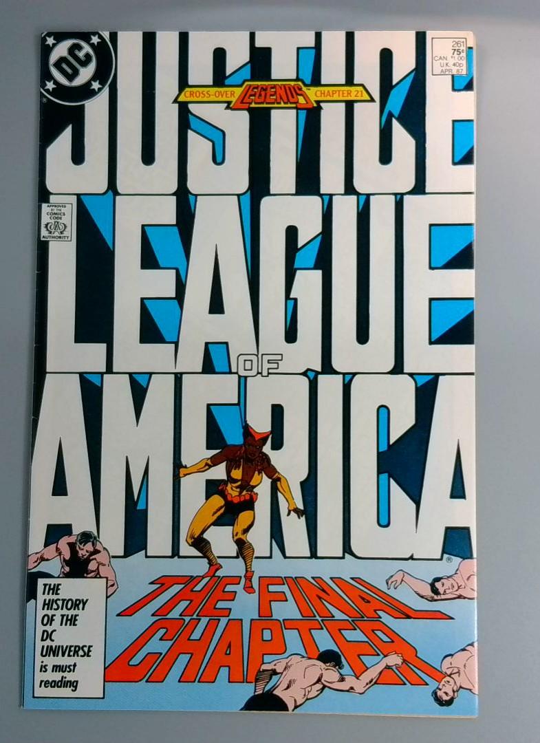 Justice League of America #261, Last Issue DC Comics, 1986 JR1