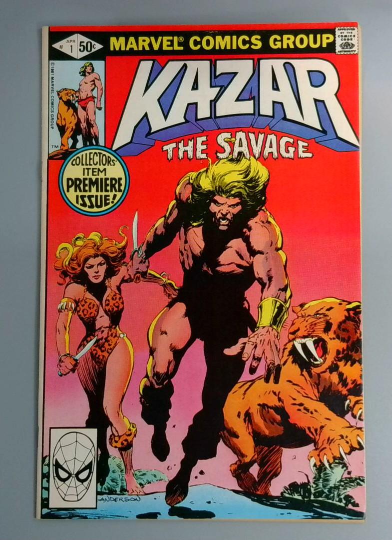 Ka-Zar #1, VF+ Marvel Comics, 1980 JR1