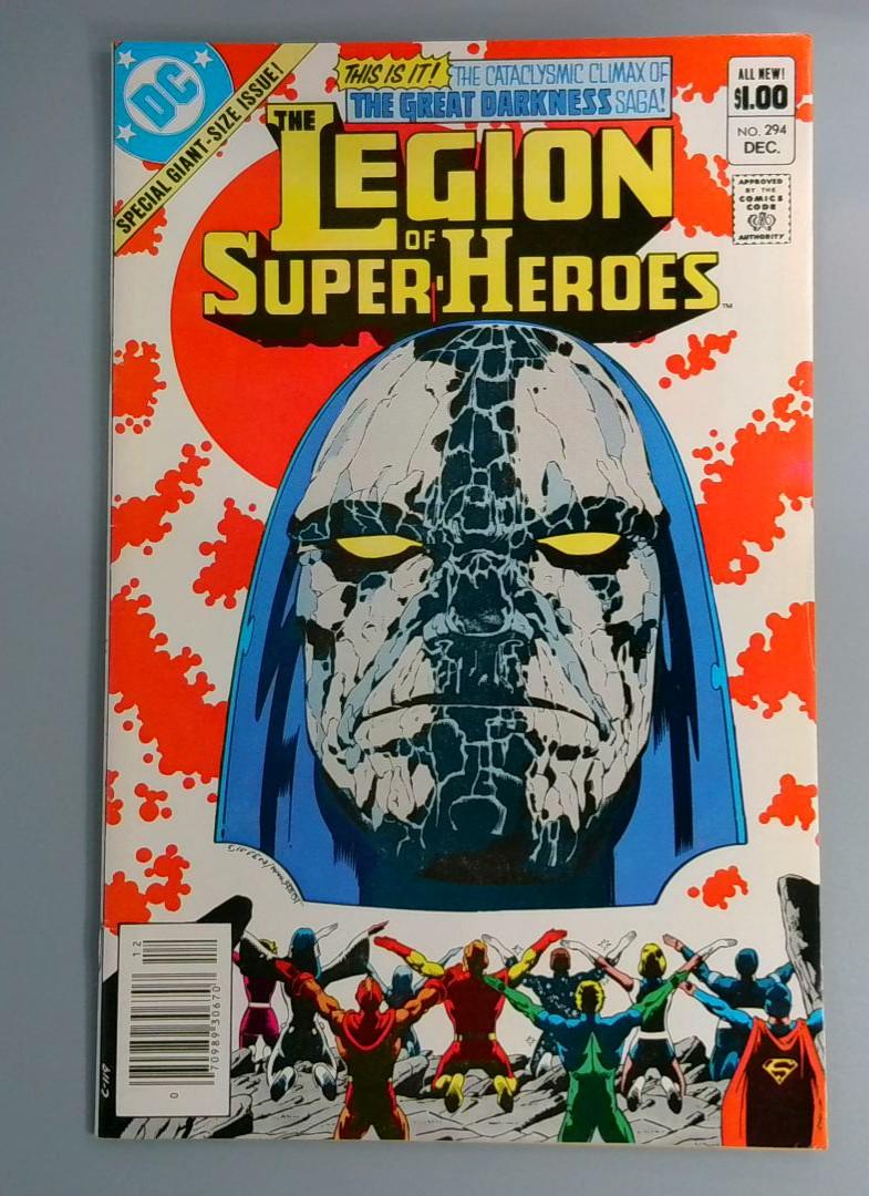 Legion of Super-Heroes #294, VF+ Darkseid DC Comics, 1982 JR1