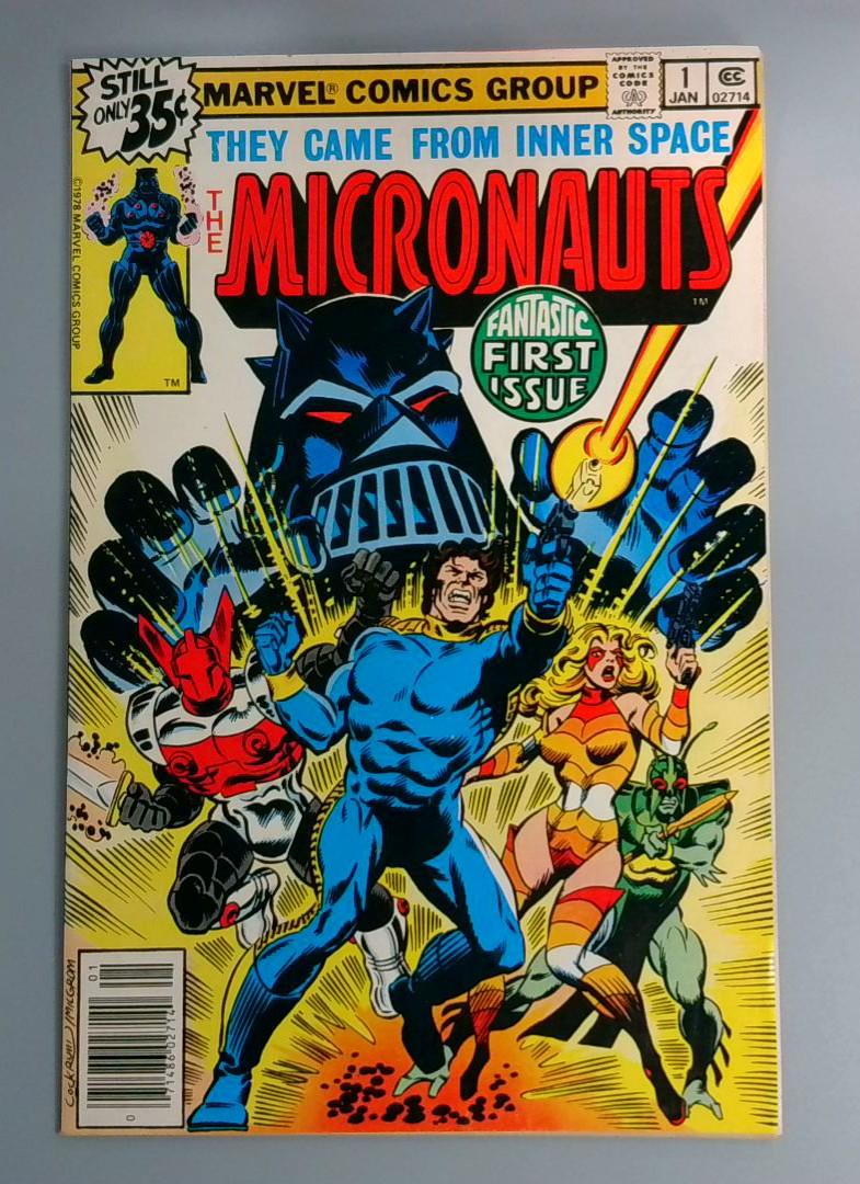 Micronauts #1, NM- 1st Team Appearance Marvel Comics, 1979 JR1
