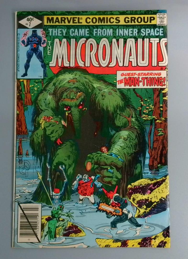 Micronauts #7, Man-Thing, Marvel Comics, 1979 JR1