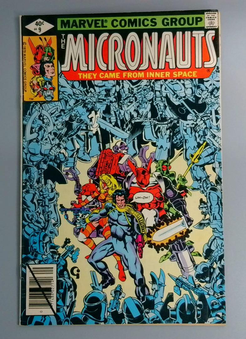 Micronauts #9, They Came From Inner Space, Marvel Comics Group, 1979 JR1