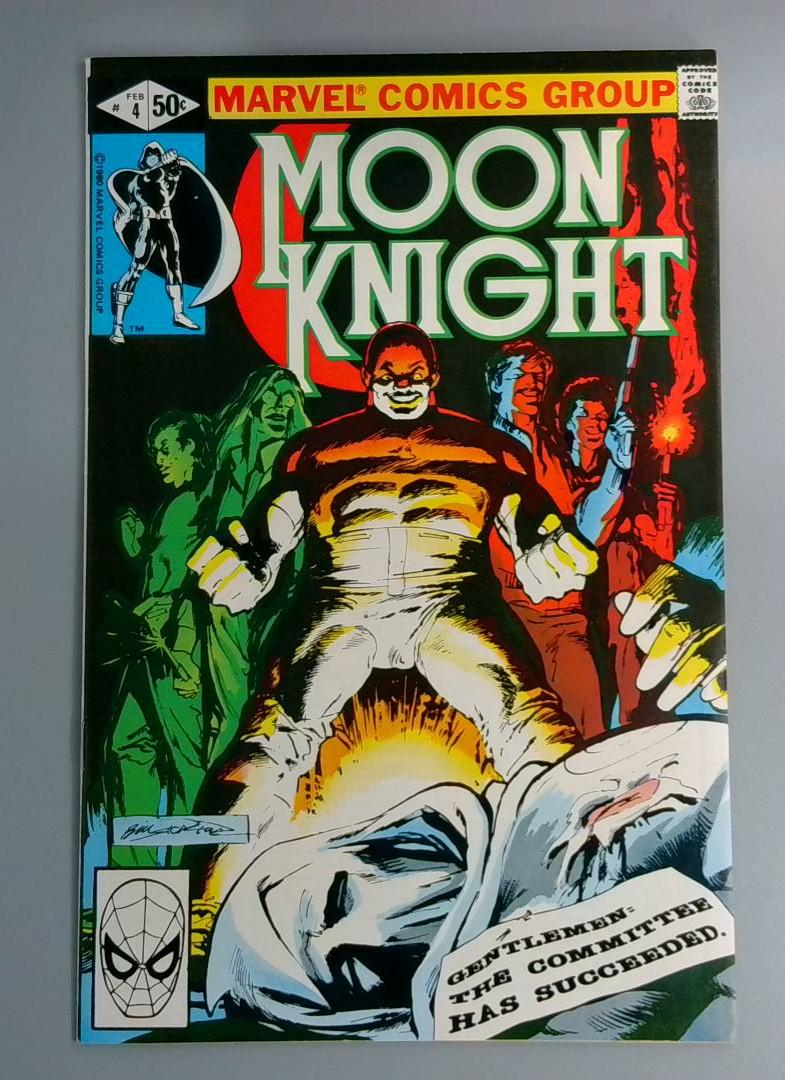 Moon Knight #4, VF/NM Marvel Comics Group, 1981 JR1