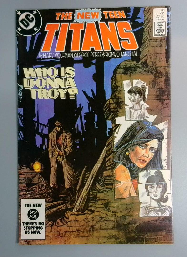 New Teen Titans #38, Who is Donna Troy?, DC Comics, 1983 JR1