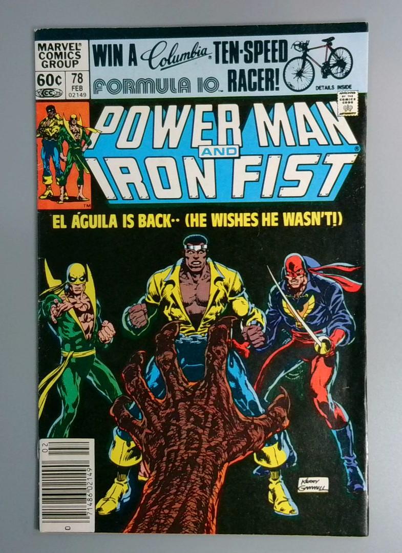 Power Man and Iron Fist #78, 3rd Sabretooth Marvel Comics, 1982 JR1