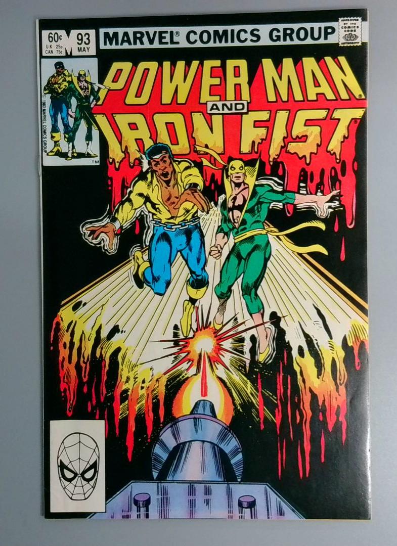 Power Man and Iron Fist #93, NM 1st Chemistro Marvel Comics, 1983 JR1